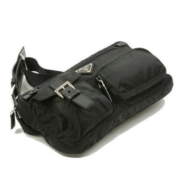 Prada black waist pouch - Picture 1 of 1